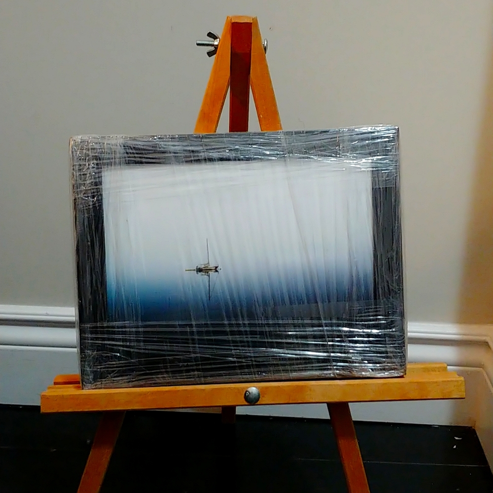 Laminated framed print - reflection